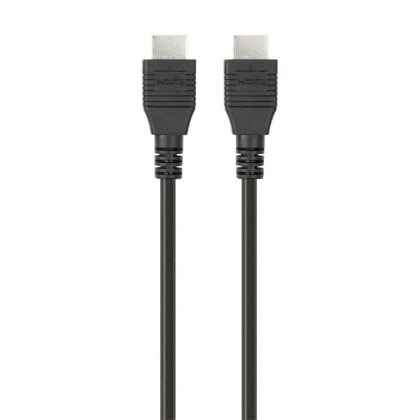Belkin High-Speed HDMI Cable with Ethernet 4K/Ultra HD Compatible 5 Meter Cable Silver Plated, Black