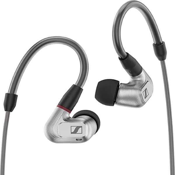 Sennheiser IE900 Hi-Res Audiophile In-Ear Monitors, German Made, Trueresponse Transducers with X3R Technology, Silver