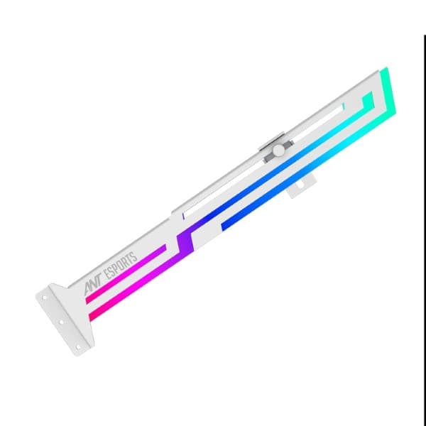Ant Esports GCB90 ARGB Graphics Card Holder – White