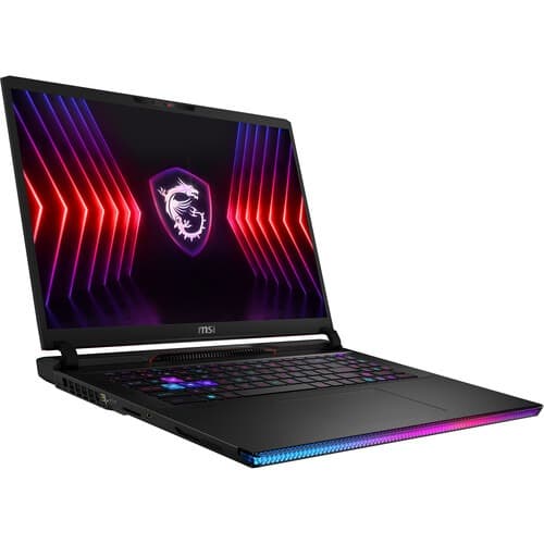 MSI Raider GE78HX 14VHG 17 Inch i9-14900HX DDR5 RAM 32GB (16*2) 2TB NVMe PCIe Gen4x4 SSD RTX 4080,GDDR6 12GB Gaming Laptop 9S7-17S151-805