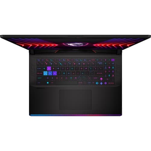 MSI Raider GE78HX 14VHG 17 Inch i9-14900HX DDR5 RAM 32GB (16*2) 2TB NVMe PCIe Gen4x4 SSD RTX 4080,GDDR6 12GB Gaming Laptop 9S7-17S151-805