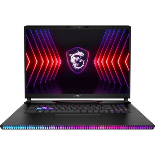 MSI Raider GE78HX 14VIG 17 Inch i9-14900HX DDR5 RAM 32GB (16*2) 2TB NVMe PCIe Gen4x4 SSD RTX 4090,GDDR6 32GB Gaming Laptop 9S7-17S151-804