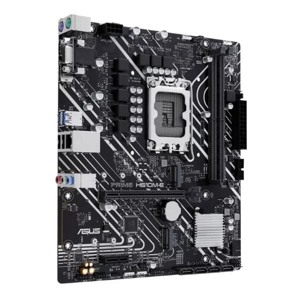 ASUS Prime H610M-E DDR5 Intel LGA 1700 mATX Motherboard Supports Intel 12th, 13th & 14th Gen Processors