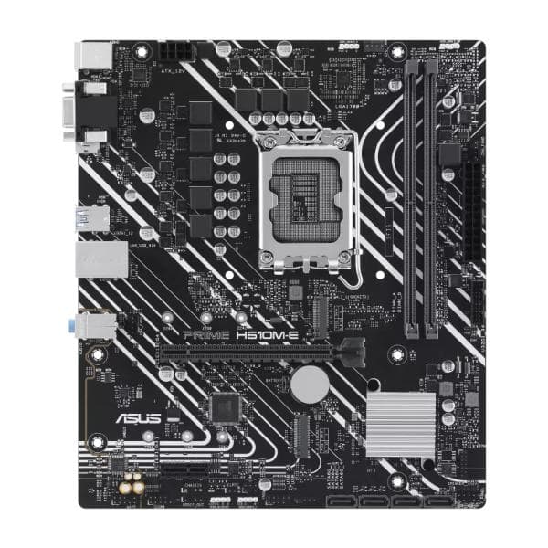 ASUS Prime H610M-E DDR5 Intel LGA 1700 mATX Motherboard Supports Intel 12th, 13th & 14th Gen Processors