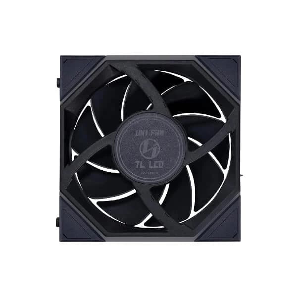 Lian Li UNI Fan TL LCD RGB Black 120mm Cabinet Fan (Triple Pack)