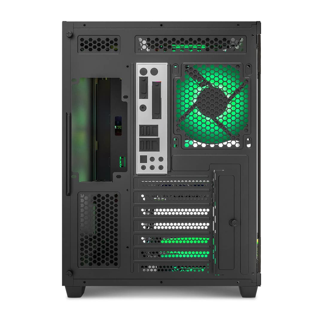 Ant Esports Crystal X11 (ATX) Mid Tower Cabinet (Black)