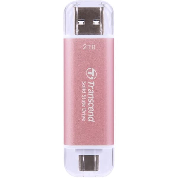 Transcend 310C 2TB USB C Portable SSD (Pink)