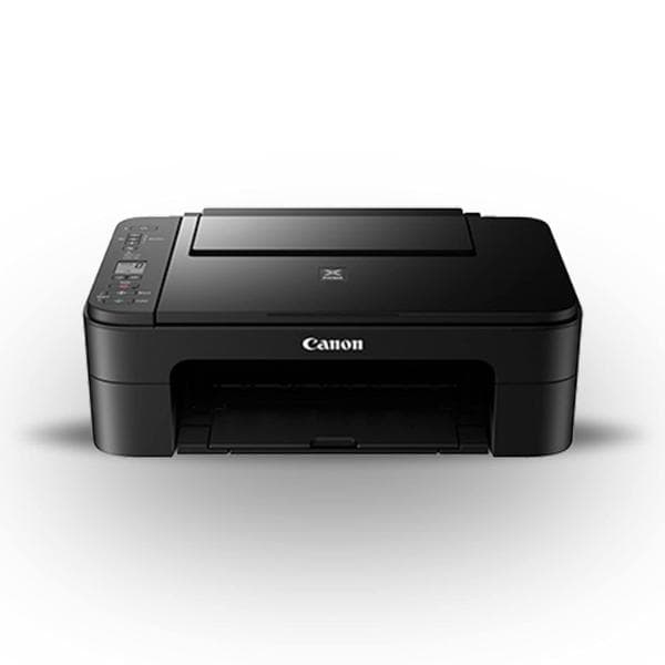 Canon PIXMA E3370 All-in-One Wireless Ink Efficient Color Printer (Black)