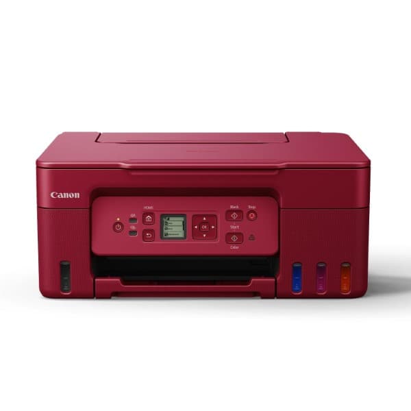 Canon PIXMA G3770 Megatank WiFi Inktank Colour Printer Red